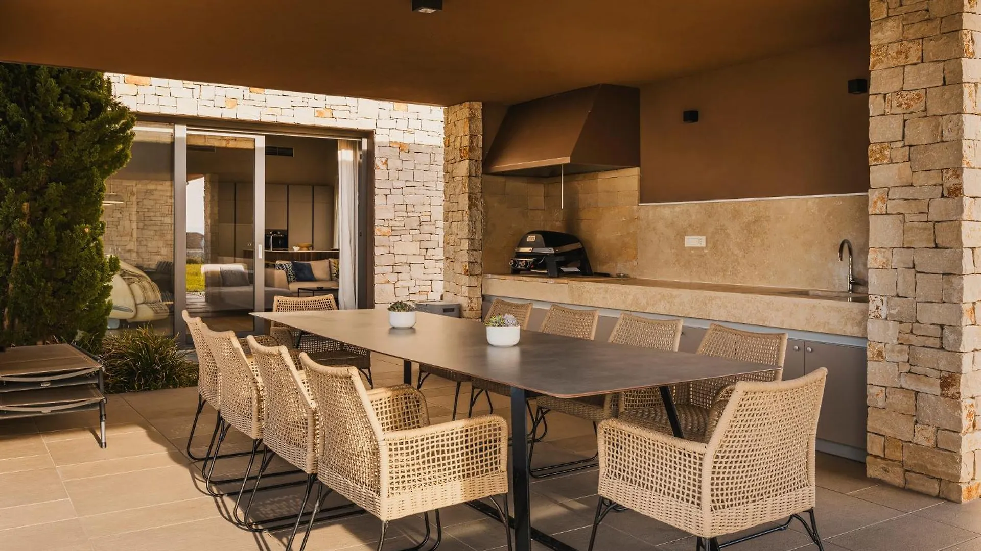Villa Vigneto Near Novigrad For 15 Persons With Sea View And Whirlpool Brtonigla Hırvatistan